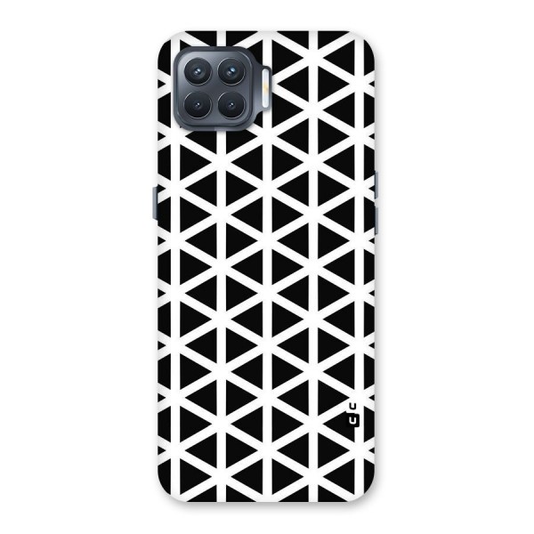 Abstract Geometry Maze Back Case for Oppo F17 Pro