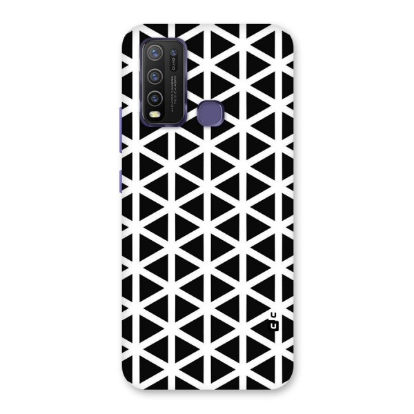 Abstract Geometry Maze Back Case for Vivo Y30