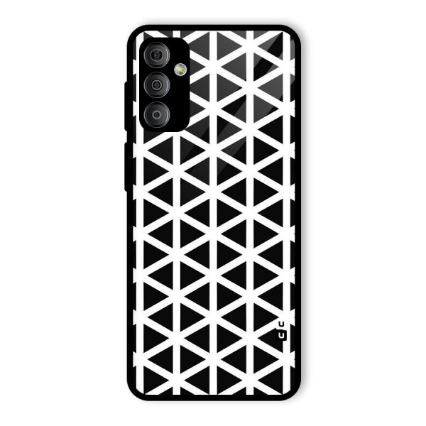 Abstract Geometry Maze Glass Back Case for Galaxy F23