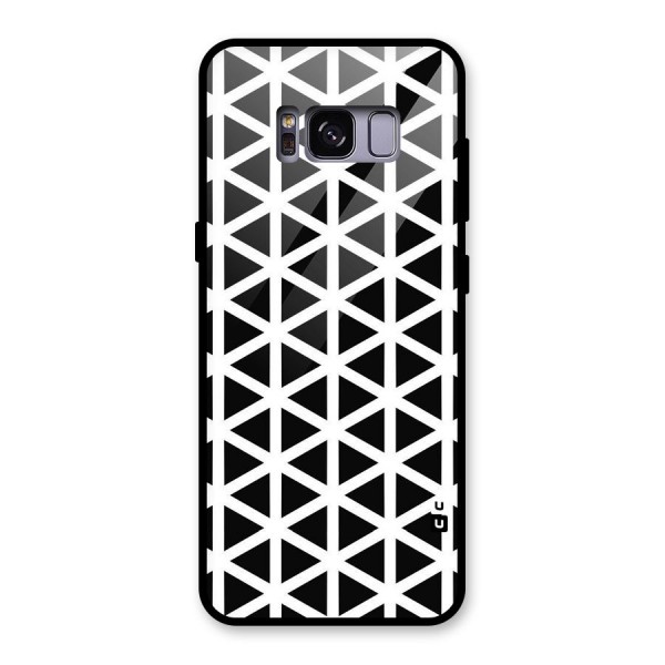 Abstract Geometry Maze Glass Back Case for Galaxy S8