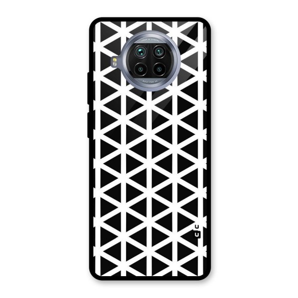 Abstract Geometry Maze Glass Back Case for Mi 10i