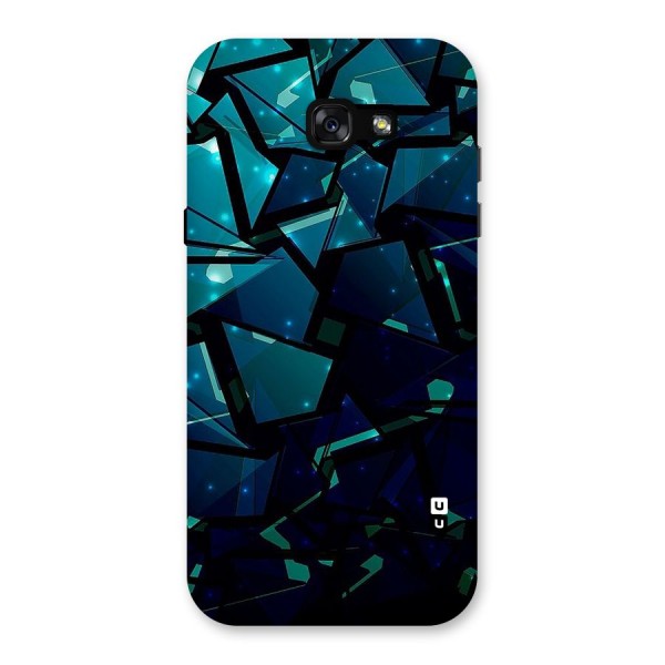 Abstract Glass Design Back Case for Galaxy A7 (2017)