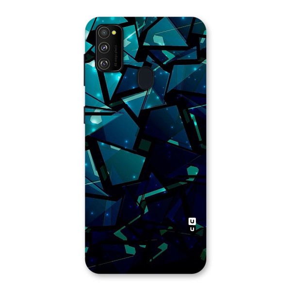 Abstract Glass Design Back Case for Galaxy M21