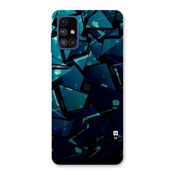 Abstract Glass Design Back Case for Galaxy M51