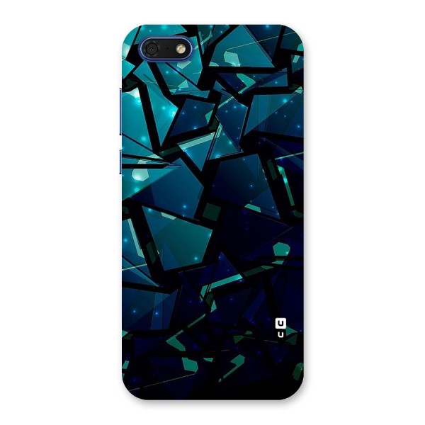 Abstract Glass Design Back Case for Honor 7s