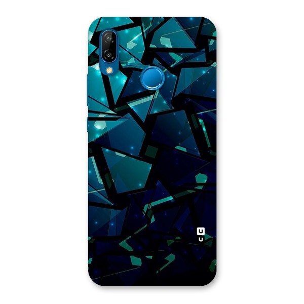 Abstract Glass Design Back Case for Huawei P20 Lite