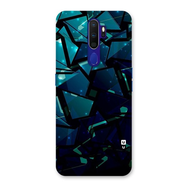 Abstract Glass Design Back Case for Oppo A9 (2020)