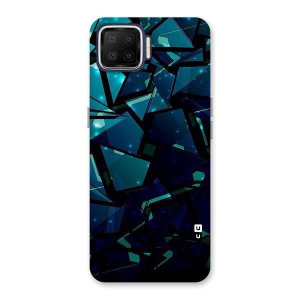 Abstract Glass Design Back Case for Oppo F17