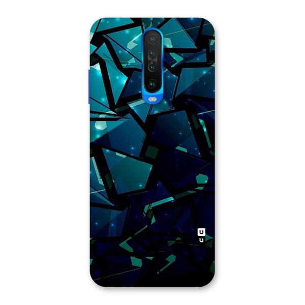 Abstract Glass Design Back Case for Poco X2