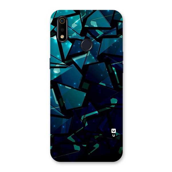 Abstract Glass Design Back Case for Realme 3i