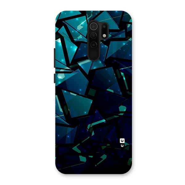 Abstract Glass Design Back Case for Redmi 9 Prime