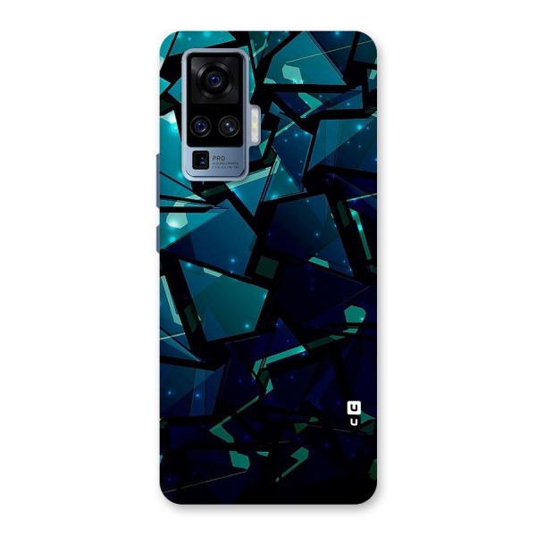 Abstract Glass Design Back Case for Vivo X50 Pro