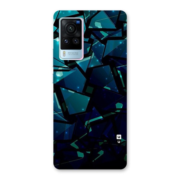 Abstract Glass Design Back Case for Vivo X60 Pro