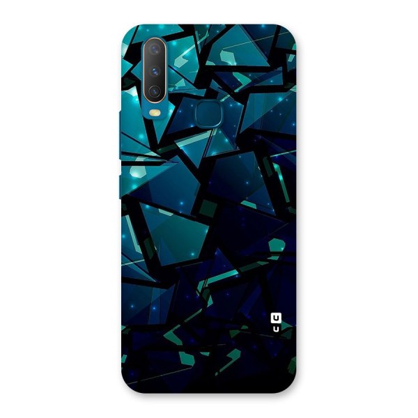 Abstract Glass Design Back Case for Vivo Y12