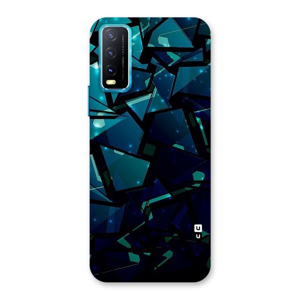 Abstract Glass Design Back Case for Vivo Y12s