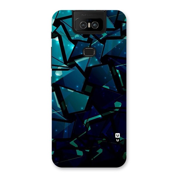 Abstract Glass Design Back Case for Zenfone 6z