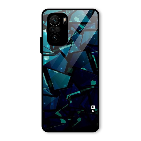 Abstract Glass Design Glass Back Case for Mi 11x