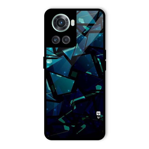 Abstract Glass Design Glass Back Case for OnePlus 10R