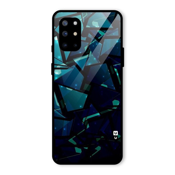 Abstract Glass Design Glass Back Case for OnePlus 8T