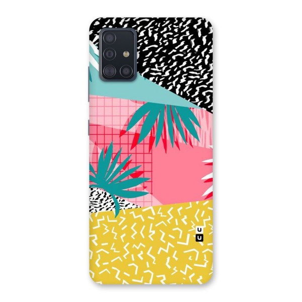 Abstract Grass Hues Back Case for Galaxy A51