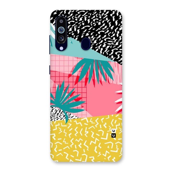 Abstract Grass Hues Back Case for Galaxy A60