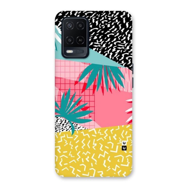 Abstract Grass Hues Back Case for Oppo A54