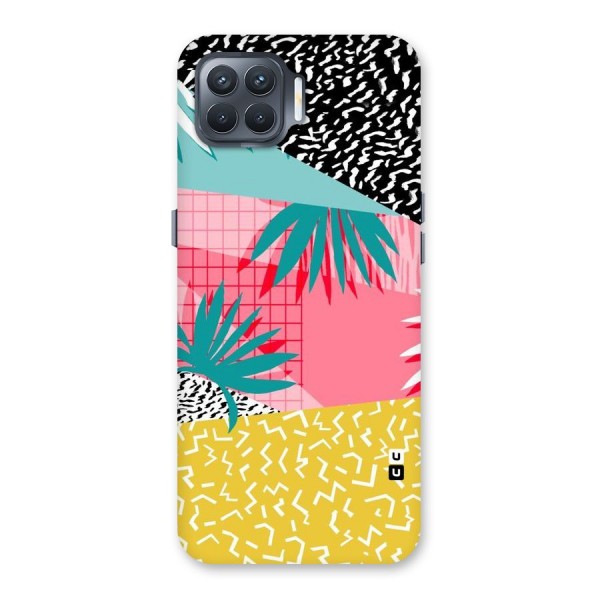 Abstract Grass Hues Back Case for Oppo F17 Pro