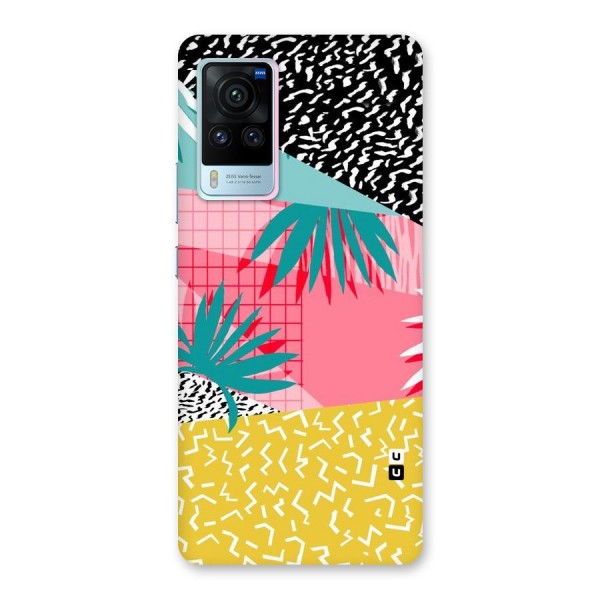 Abstract Grass Hues Back Case for Vivo X60 Pro