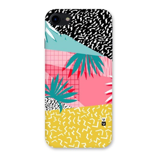 Abstract Grass Hues Back Case for iPhone SE 2020