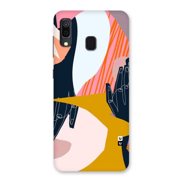 Abstract Hands Back Case for Galaxy A20