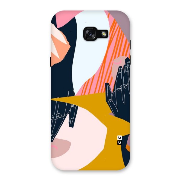 Abstract Hands Back Case for Galaxy A7 (2017)