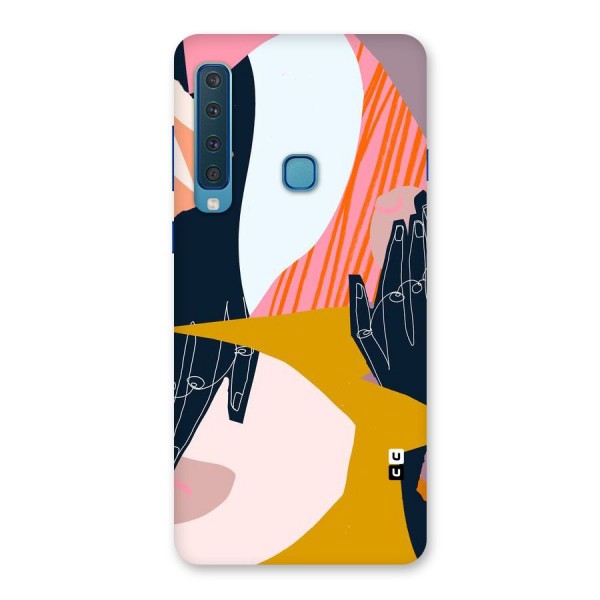 Abstract Hands Back Case for Galaxy A9 (2018)