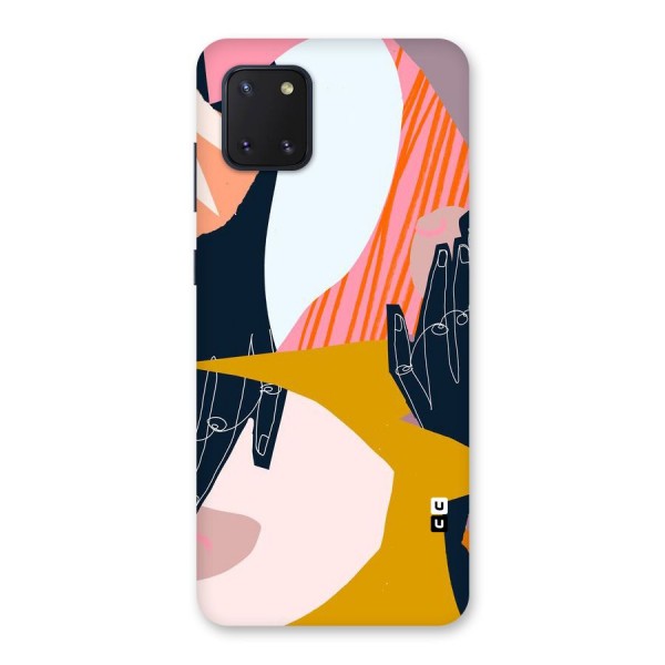 Abstract Hands Back Case for Galaxy Note 10 Lite