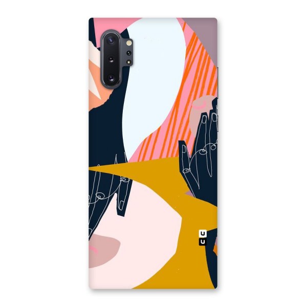 Abstract Hands Back Case for Galaxy Note 10 Plus