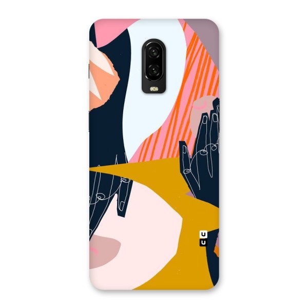 Abstract Hands Back Case for OnePlus 6T