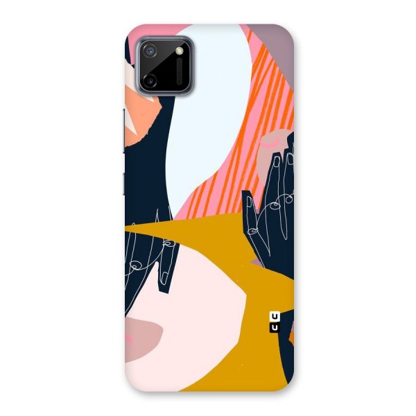 Abstract Hands Back Case for Realme C11