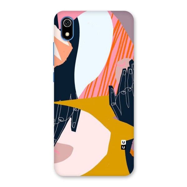 Abstract Hands Back Case for Redmi 7A