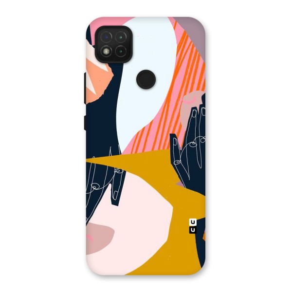 Abstract Hands Back Case for Redmi 9C