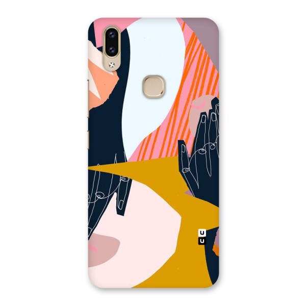 Abstract Hands Back Case for Vivo V9