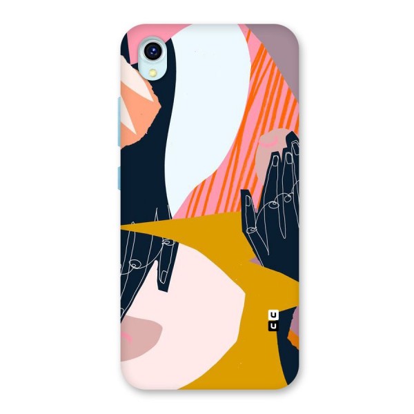 Abstract Hands Back Case for Vivo Y1s