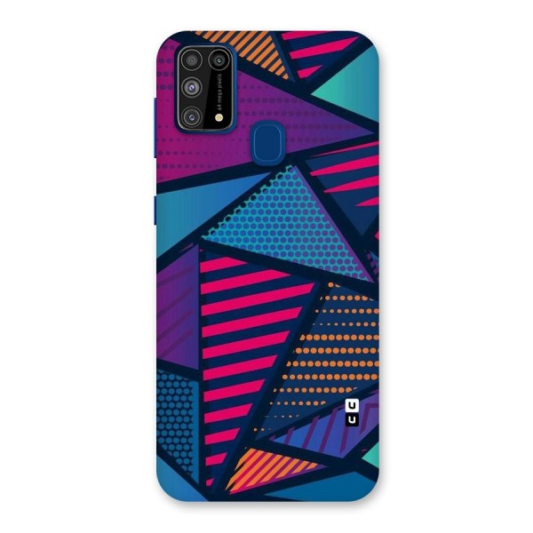 Abstract Lines Polka Back Case for Galaxy F41