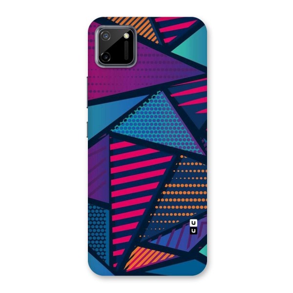 Abstract Lines Polka Back Case for Realme C11