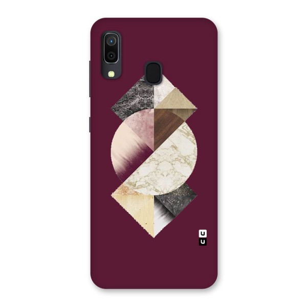 Abstract Marble Pattern Back Case for Galaxy A20