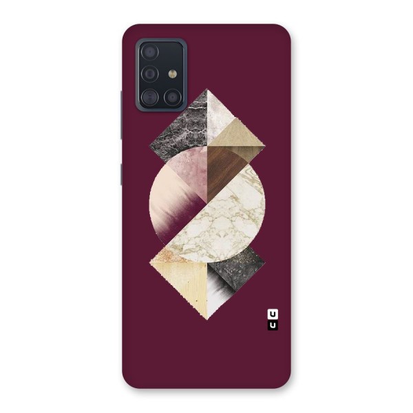 Abstract Marble Pattern Back Case for Galaxy A51