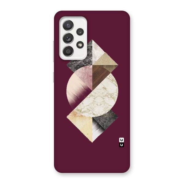 Abstract Marble Pattern Back Case for Galaxy A52