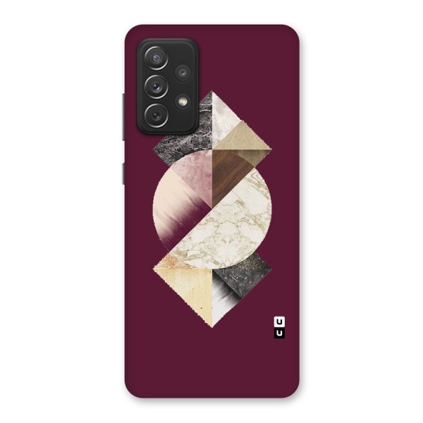 Abstract Marble Pattern Back Case for Galaxy A72