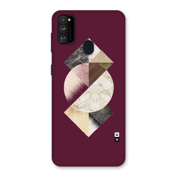 Abstract Marble Pattern Back Case for Galaxy M21