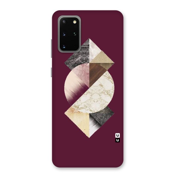 Abstract Marble Pattern Back Case for Galaxy S20 Plus