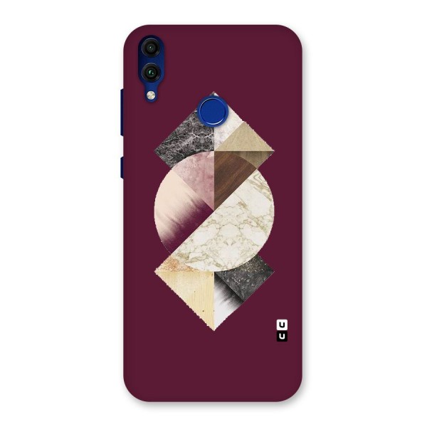 Abstract Marble Pattern Back Case for Honor 8C