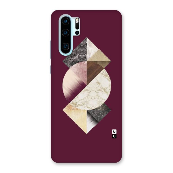 Abstract Marble Pattern Back Case for Huawei P30 Pro